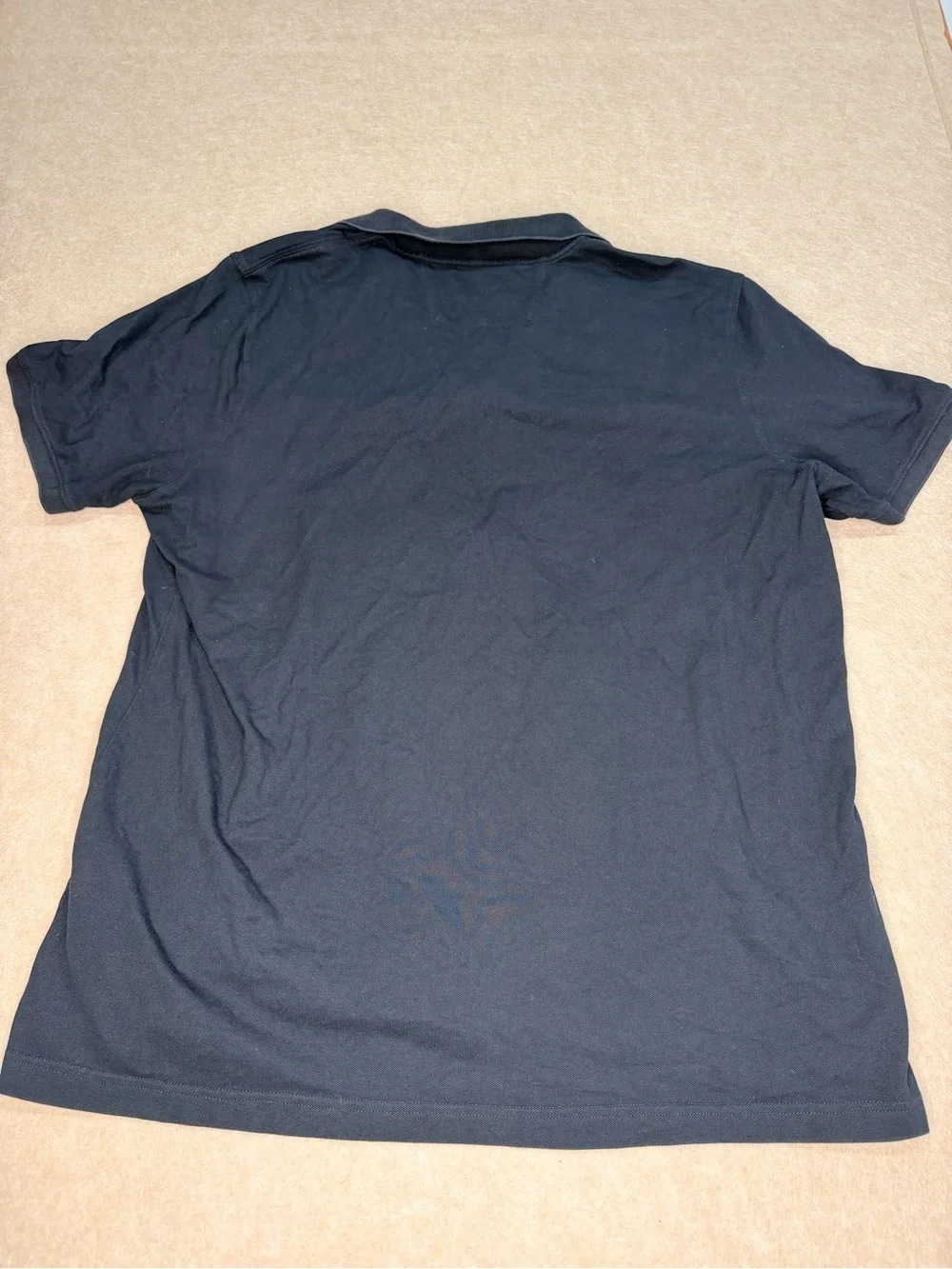 Banana Republic Black Short Sleeve Polo
